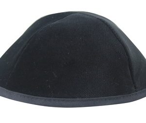 כיפה פרמיום גודל 3 19 סמ קטיפה גרמנית 4 חלקים ע