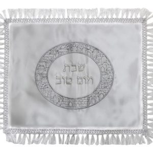 כיסוי חלה סטן ירושלים עיגול 55x45 סמ