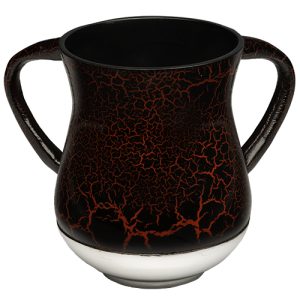 נטלה אלומיניום מהודרת גוון אדום שחור 13.5 סמ