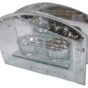 פמוט זכוכית הדלקת נרות 1812 סמ