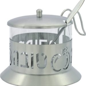 כלי לדבש נירוסטה - חיתוך