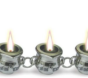 חנוכיה שרשרת ירושלים