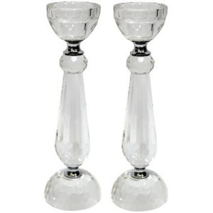 פמוטי קריסטל מהודר כדור 20 ס"מ