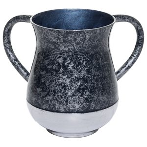 נטלה מהודרת קלה מאלומיניום בגוון שיש גווני כחול 13ס"מ