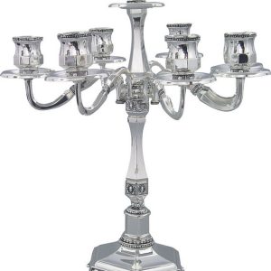 שביעייה פמוטים חלקים ומיוחדים עם עיטורים 35 ס"מ