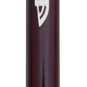 בית מזוזה עץ 12 ס"מ חום כהה עם גב