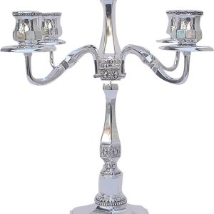 חמישייה פמוטים חלקים עם עיטורים 35 ס"מ