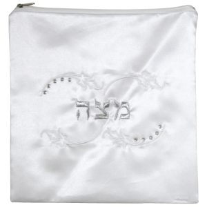 כיסוי מצה סטן "עיטורים" 27x27 ס"מ