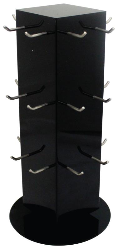 סטנד למחזיקים פרספקס 24 קוצים 41 ס"מ