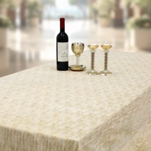 מפת שולחן קטיפה מהודרת 140*220 ס"מ