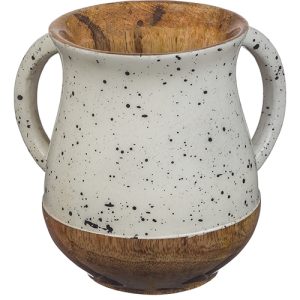 נטלה מהודרת קלה "עץ מנגו עבודת יד" 14 ס"מ