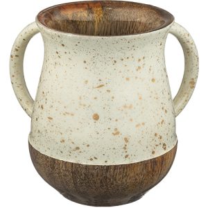 נטלה מהודרת קלה "עץ מנגו עבודת יד" 14 ס"מ