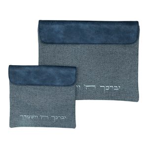 סט טלית תפילין בד פשתן 36*29 ס"מ