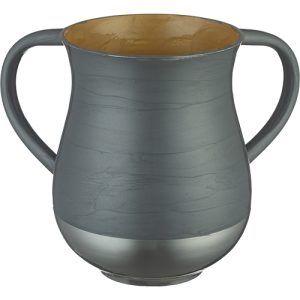 נטלה מהודרת קלה מאלומיניום בגוון אפור כהה 13 ס"מ