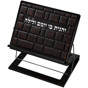 סטנדר מעץ דמוי עור פיו 38x29