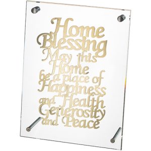 מסגרת פרספקס מהודרת עם פלקטה 19x25 ס"מ