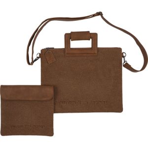 תיק מפואר לטלית דמוי פשתן "יברכך" 31*38 ס"מ