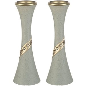 זוג פמוטים "פולימר" מהודרים 19 ס"מ