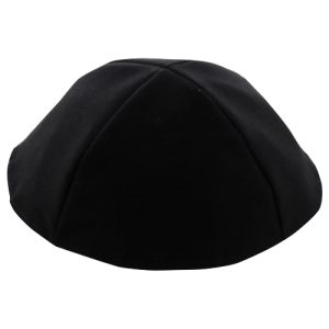 כיפה אולטרא סוויד שחור 19 ס"מ ומקום לסיכה