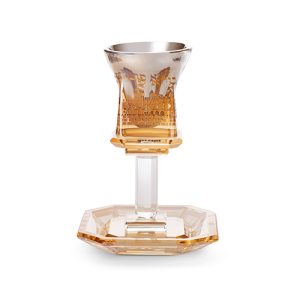 גביע קריסטל מהודר 16 ס"מ (העתק)