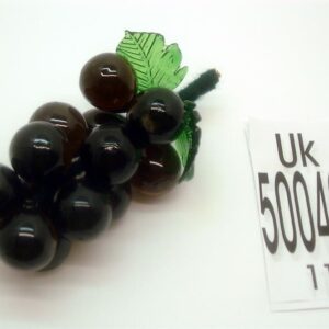 פמוטי קריסטל שקוף זהב 20 סמ