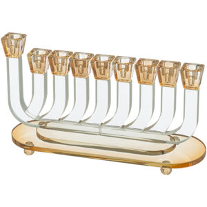 חנוכייה קריסטל מהודרת