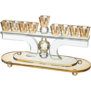 חנוכייה קריסטל מהודרת