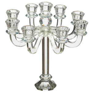 פמוט קריסטל 9 קנים