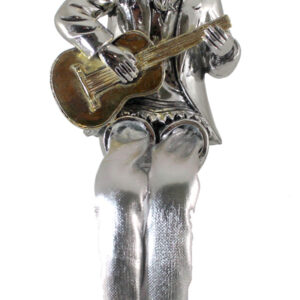 חסיד מוכסף עם גיטרה