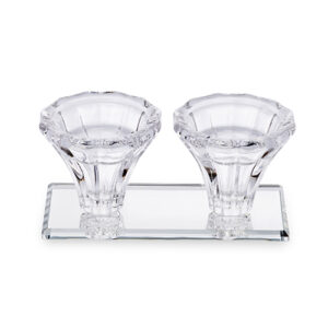 פמוטי קריסטל מהודרים 10 סמ