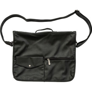 תיק טלית פיו שקוף צד קדמי אטום שחור 43X34