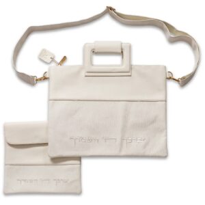 תיק טלית תפילין מהודר דמוי עור 38X31 ס"מ