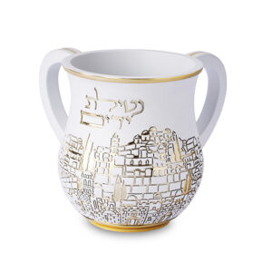 נטלה מהודרת מפולימר ציפוי זהב 14 ס"מ