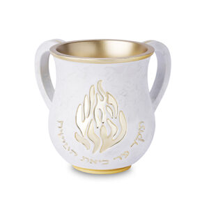 נטלה מהודרת מפולימר ציפוי זהב 14 ס"מ