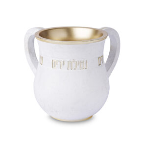 נטלה מהודרת מפולימר ציפוי זהב 14 ס"מ