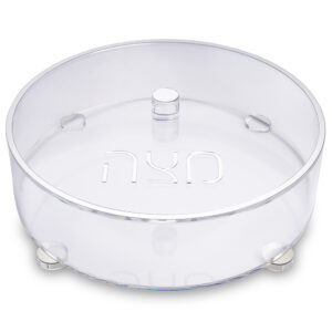 קופסא למצה עגולה מאקריליק 40 ס"מ