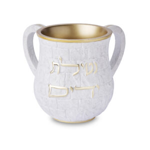 נטלה מהודרת מפולימר ציפוי זהב 14 ס"מ