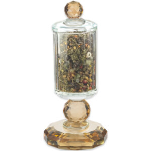 כלי לבשמים מהודר מקריסטל 16 ס"מ