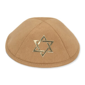 כיפה אולטרא סוויד חום 19 ס"מ ומקום לסיכה