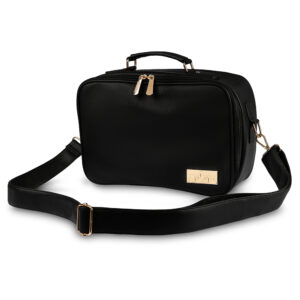 תיק טלית גוון שחור פיו מפואר עם ידית 33X23 ס"מ