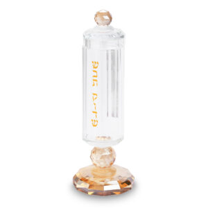 מחזיק גפרורים מהודר מקריסטל 20 ס"מ