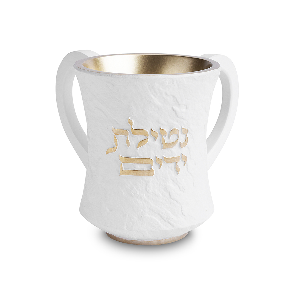 נטלה מהודרת מפולימר גוון לבן 12.5 ס"מ