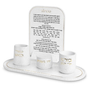 סט פולימר בטון מהודר להבדלה