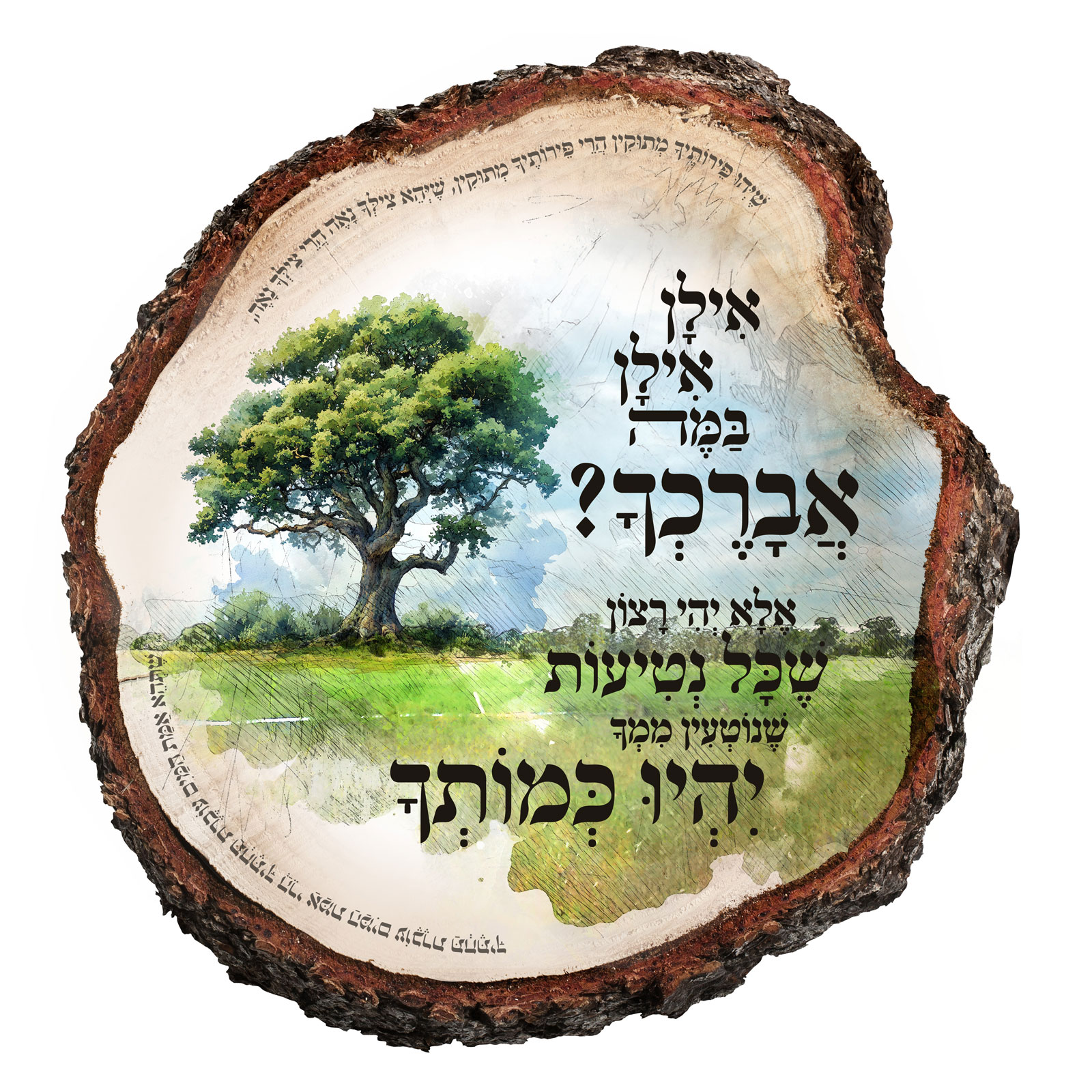 אילן, אילן – מתנה עם ברכה לאדם מיוחד