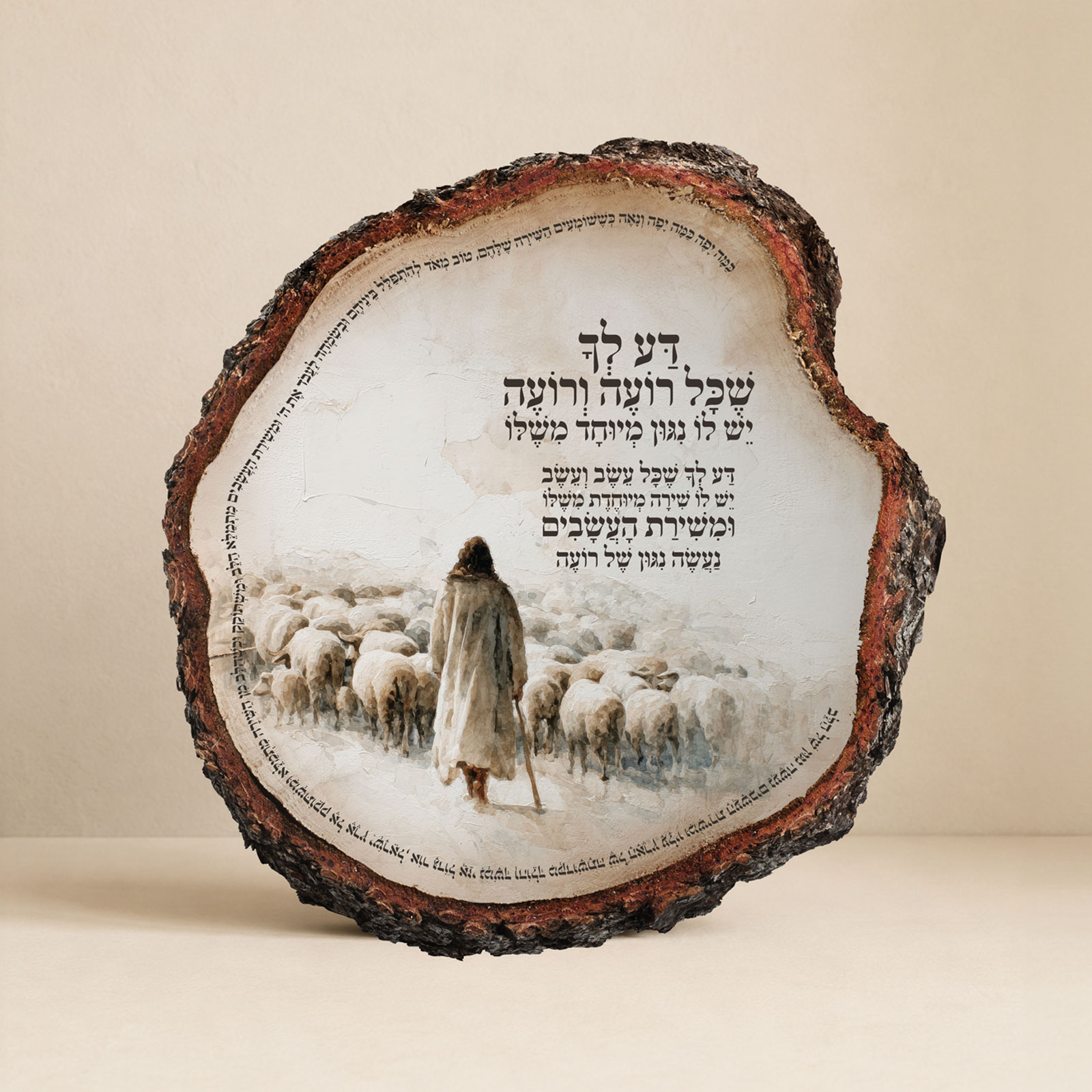 דע לך – תמונת עץ מעוצבת – תמונה 2